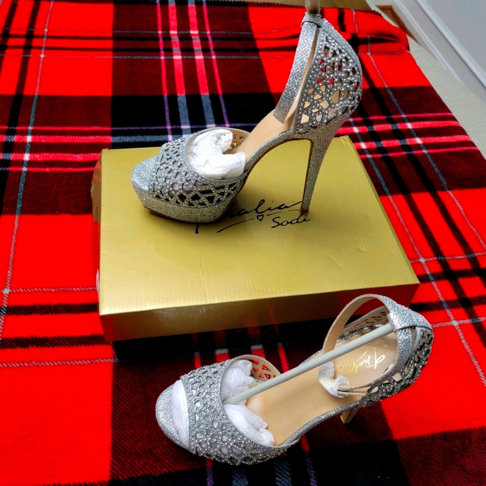 Thalia Sodi Felisa Rhinestones Sandal